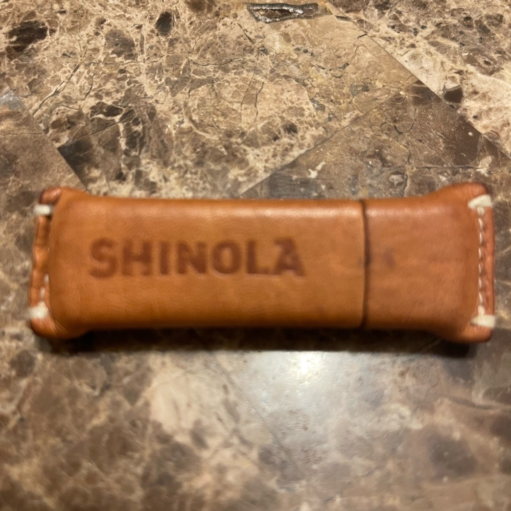 Shinola Leather Wrapped Flash-drive 4.1 Gigs